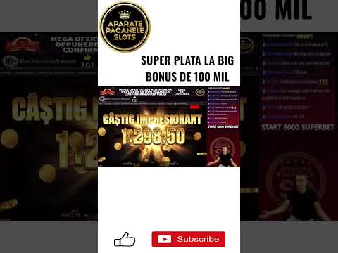 100 MIL SUPER BIG WIN LA BIG BONUS #aparate #pacanele #slots #casino #bigwin