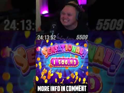 Mega win on Sugar Rush slot. Huge Biggest Win of the week