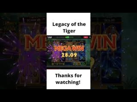 Legacy of the Tiger (Chumba Casino) MEGA WIN #shorts