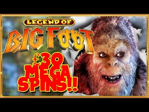 Bigfoot slot ** £30 Mega Spins **