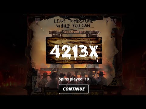 TOMBSTONE RIP SLOT | Super Bonus & Big Win In Replay