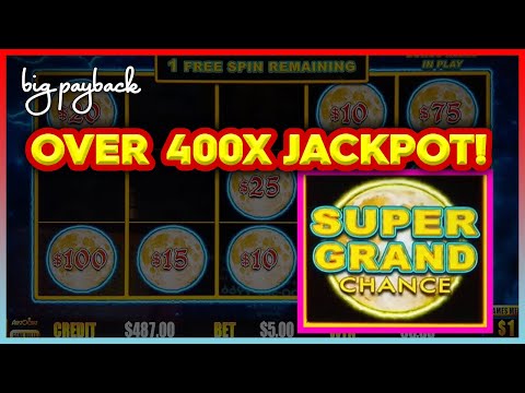 400X Jackpot! Super Grand Chance on Dollar Storm Slots!