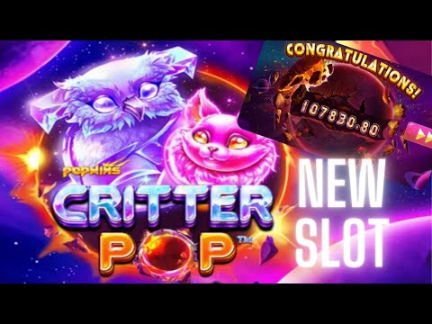 Critter Pop 👾 SUPER WIN 15’404X 🤑 NEW SLOT by AvatarUX