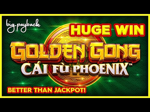 BETTER THAN JACKPOT! Golden Gong Cai Fu Phoenix Slot – HUGE WIN SESSION!