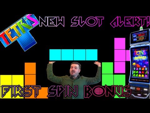 ✴ NEW SLOT ALERT ✴ BIG WIN! LIVE PLAY on Tetris Super Jackpots Slot Machine with Bonuses