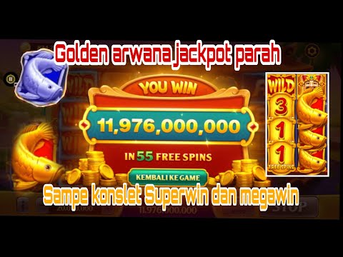 GOLDEN ARWANA SLOT BARU HIGGS DOMINO ISLAND JACKPOTNYA KONSLET MEGAWIN DAN SUPERWIN !!!