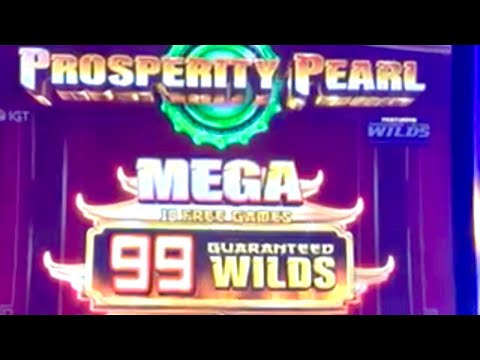 ✨Prosperity Pearl Slot Machine Mega Bonus Win 99 Wilds✨