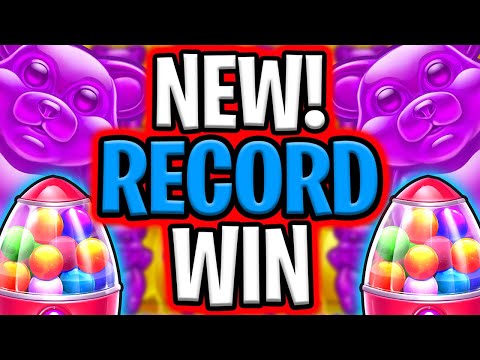 MY BIGGEST WIN EVER 😱 SUGAR RUSH 🍭 BEST PAYING SLOT BONUS EVER OMG‼️ *** NEW RECORD ***