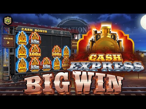 SLOT BIG WIN 💥CASH EXPRESS 💥 NEW ONLINE SLOT – STAKELOGIC – ALL FEATURES