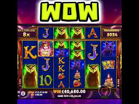 MADAME DESTINY MEGAWAYS SLOT MEGA BIG WIN BEST PAYING SYMBOLS OMG IT HAPPENED #shorts