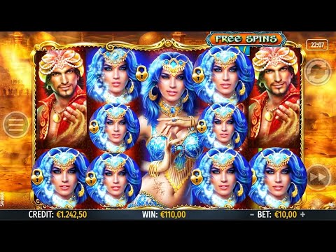 Slot BAR Sahara Online Bet 10€ Big WIN Free Spin RECORD