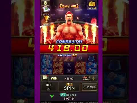 boxing king mega win #onlinecasino #slot #sw #philippines