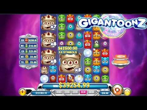 Gigatoonz Slot Insane Epic Record Win Casino Stream Highlights