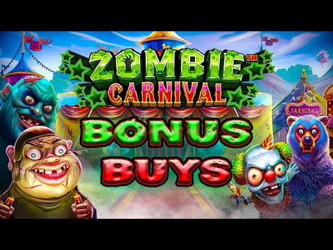 *BONUS BUYS* ZOMBIE CARNIVAL SLOT BUT CAN WE GET A BIG WIN?