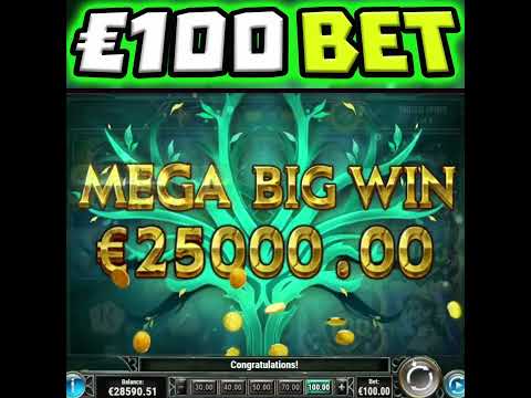 €100 MAX BET 🍀 MEGA JACKPOT SLOT WIN ON GREEN KNIGHT BIGGEST WINS EVER‼️ #shorts