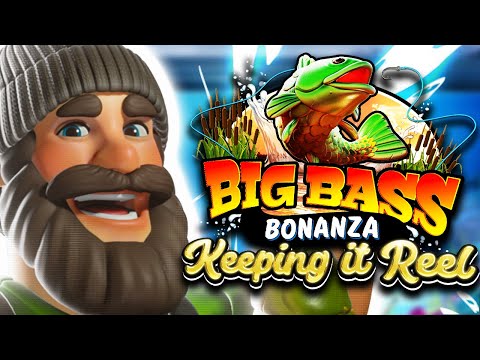 FIRST SPIN 😵 MAX BET BONUS 🔥 NEW BIG BASS BONANZA KEEPING IT REEL SLOT‼️ *** BIG WINS ***