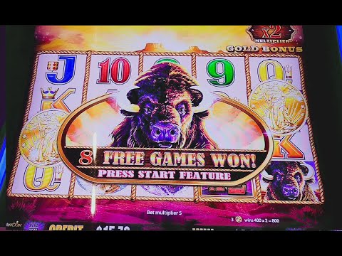 BIG WIN on Buffalo, Kept my Wins.      #buffalo #casino #slots