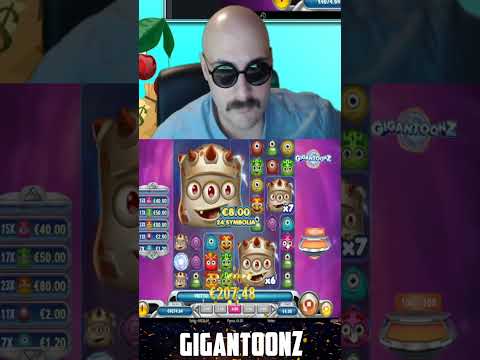 Record win on Gigantoonz slot! Huge win of the week! Amazing 1000X+