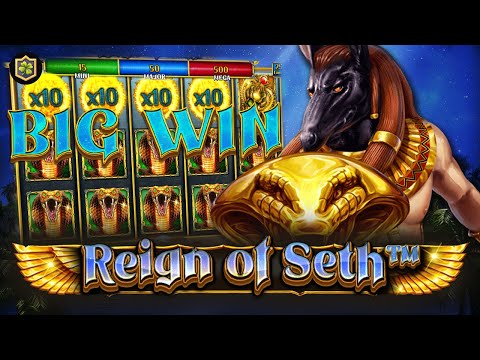 MEGA JACKPOT NEW ONLINE SLOT BIG WIN 🔥 REIGN OF SETH 🔥 SPINOMENAL – ALL FEATURES