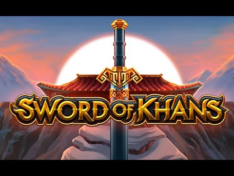 Mega Bonus Win on Sword of Khans Slot by #thunderkick 31-10-22