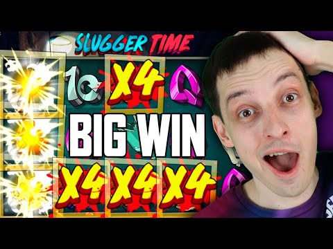 SLUGGER TIME🔥BIG WIN and BIG BONUS BUYS! QuickSpin slot!