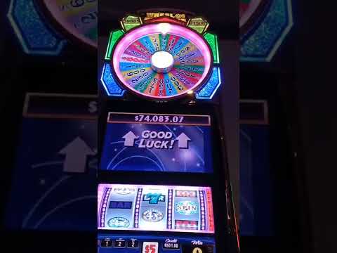 Wheel Of Fortune slot machine $10 bet BIG WIN!!!