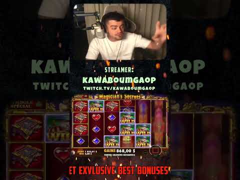 1000X MEGA WIN  Kawaboumgaop Huge win  Magician`s Sectets slot #Shorts