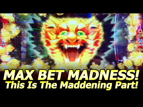 Max Bet Madness Part 5 – Bonus, Handpay or Bust! This Is The Maddening Part! How Long To Bonus?