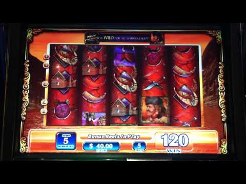 Wild Frontier Slot Machine Bonus High Limit – Big Win!