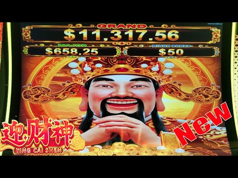 HOT! NEW! YING CAI SHEN slot Machine – Super Big Win @ $1.32 bet