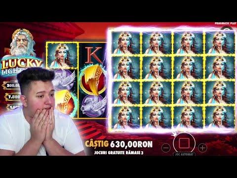 🤑SUPER BIG WIN ⚡LUCKY LIGHTING⚡ AU VENIT FEMEILE PESTE MINE