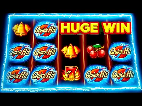 8 Quick Hits?! NO WAY!! Quick Hit Blitz Red Slot Machine – HUGE WIN!