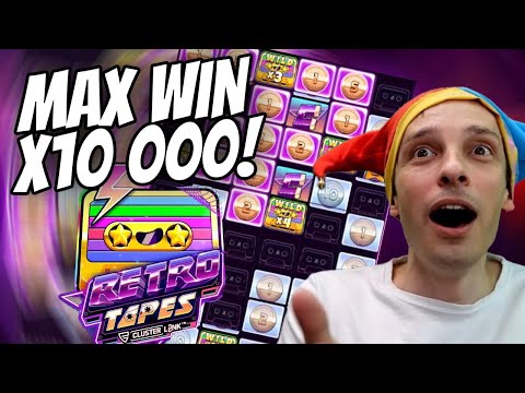 RETRO TAPES x10 000 🔥*ANOTHER ONE* MAX WIN RECORD BONUS