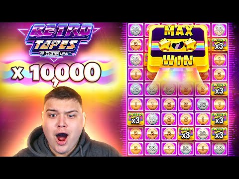 MAX WIN On RETRO TAPES!! (HUGE 10,000X WIN)