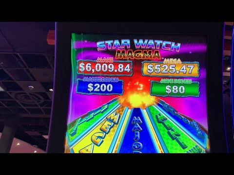 Big Win on Star Watch Magma Slot Machine | Please Subscribe