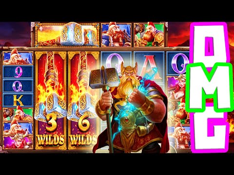 🔴NEW SLOT Power of Thor 🔥Megaways ULTRA MEGA BIG WIN 😱 on the Bonus Buy 22 FREE SPINS MUST SEE‼️