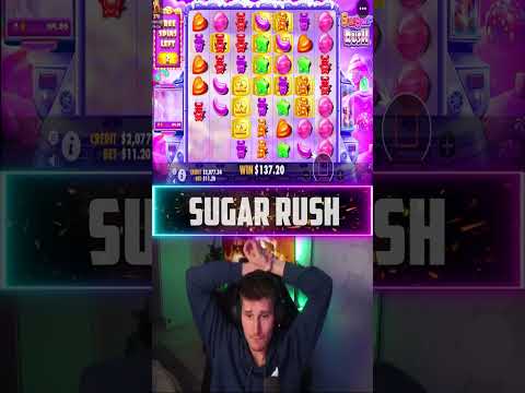 Huge Big Win on Sugar Rush slot! Bonus of the week