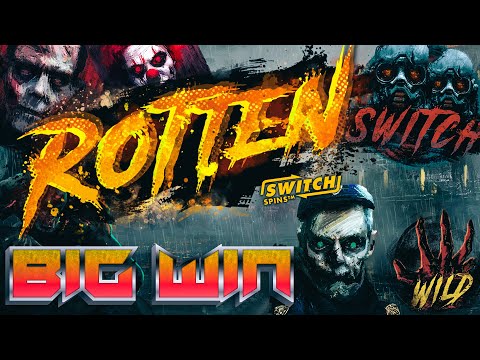 *BIG WIN* NEW HACKSAW GAMING SLOT – ROTTEN 😮💥💥