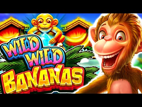 NEW WILD WILD BANANAS 🐵 SLOT IS SO GOOD‼️🤑 *** HUGE BIG WINS ***