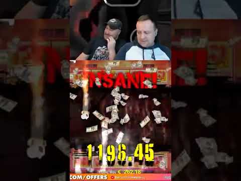 We got a HUGE WIN on Slots!