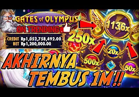 1 MILIAR!! TIPS DAN TRIK GATES OF OLYMPUS 1000X SLOT PRAGMATIC PLAY 2021