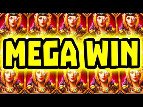 THIS NEW SLOT IS TO GOOD 😱 RISE OF GIZA POWERNUDGE 🔥 MEGA BIG WIN 🤑 BIG PROFIT BONUS OMG‼️