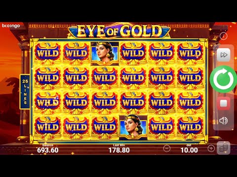 Booongo Slots – Eye Of GOLD BIGWIN @MELBET