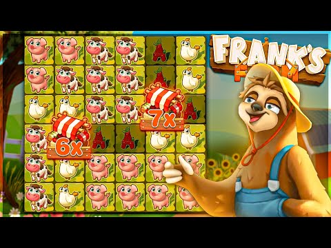 MY RECORD WIN On FRANKS FARM SLOT!