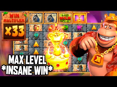 MAX LEVEL *INSANE WIN* Return of Kong MEGAWAYS Slot Bonus Buy