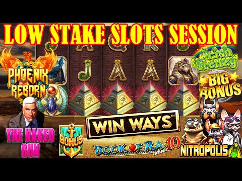 LOW STAKE SLOT SESSION, NITROPOLIS 3, BOOK OF RA WIN WAYS, LEGACY OF EGYPT BIG WIN ‘PRO RAISE!!’ 😄💥🎰