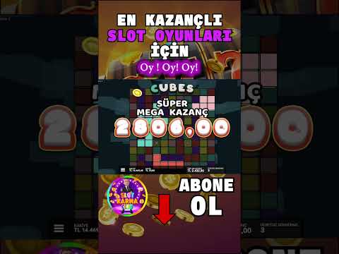 CASİNO & SLOT OYUNLARI | CUBES 2 BİG WİN #shorts