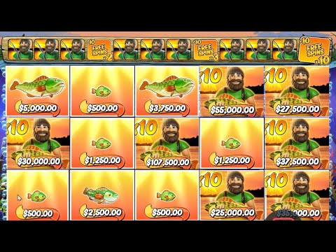 BIG BASS HOLD AND SPINNER – BRAND NEW SLOT WORLD RECORD HUGE WIN – 10X MULTIPLIER MANY FISH