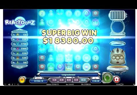 Reactoonz super big win #bigwin