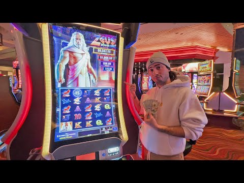 My BIG WIN On This Zeus Power Link Slot Machine! 🤑🙌